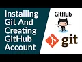 Git and GitHub Tutorial for Beginners 3 - Installing Git on Windows 10 Creating a GitHub Account