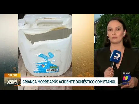 Criança morre após acidente doméstico com etanol em Rio do Sul