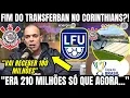 MANO COMENTOU OS 180 MILHÕES QUE LIVRA O CORINTHIANS DO TRANSFERBAN E FEZ PROJEÇÃO PARA O TIMÃO 