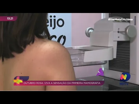 Outubro Rosa: viva a sensação da primeira mamografia
