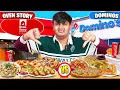 Trying Full Menu of Ovenstory vs Domino s Pizza