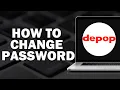 How To Change Password on Depop