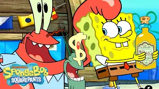 mr krabs u0026 plankton start a business together full scene spongebob