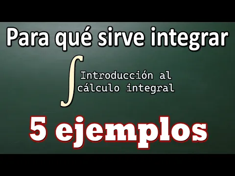 Download MP3 Para qué sirve el cálculo integral. 5 ejemplos explicados