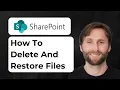 How to Delete and Restore Files in Microsoft SharePoint 2026 Guide