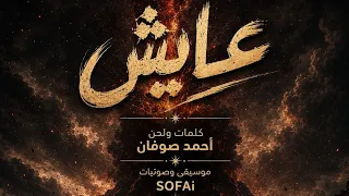 اغنية   عايش   احمد صوفان   فيديو كلمات      دندنها
