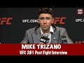 Mike Trizano talks not being allowed American Flag on his hat weight miss UFC 281
