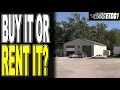 Should You Buy or Rent a Shop