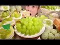 Download Lagu ASMR Shine Muscat Sweets【Mukbang/ Eating Sounds】【English subtitles】