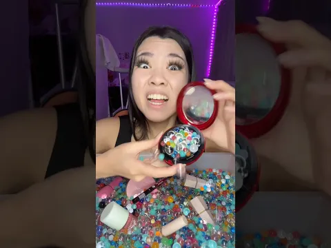 Makeup in orbeez…