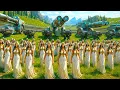 Download Lagu COMMAND \u0026 CONQUER vs THE APOCALYPSE! Nod Turrets vs 2700000 Monster Horde! | UEBS 2