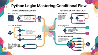 Python Part 5 Conditional Statements if if-else elif Nested if Match-Case Python Tutorial