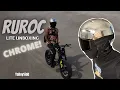 RUROC LITE HELMET CHROM UNBOXING Beach Ride On My Super73 YABOYSIDD