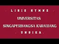 Download Lagu Lirik Hymne Unsika (Universitas Singaperbangsa Karawang)