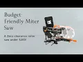 MM0713 WEN 7 25 inch sliding miter saw unboxing quick look