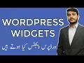 What are Widgets in Wordpress in Urdu Hindi - WP 11