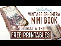 Make this Mini Book with Free Printables Yay