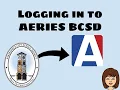 How to Login to the Aeries Portal BCSD