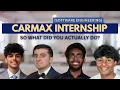 Software Engineer Interns at Carmax So What Did You Actually Do at Carmax