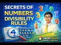 Divisibility Rules in One Capsule Secrets of Numbers Capsule Classes