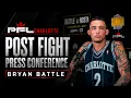 Bryan Battle Post Fight Interview PFL Charlotte