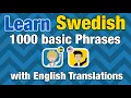Download Lagu Learn 1000 Basic Phrases in Swedish with English Translation