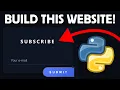Build an Email Subscription System with Python Flask Send Emails via SMTP