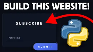 Build an Email Subscription System with Python Flask Send Emails via SMTP
