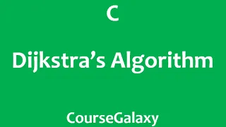 Dijkstra s Algorithm In C Theory Code Implementation