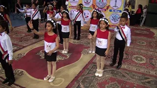 اوبريت تحيا مصر بلغة الاشاره اطفال مدرسة الجوهره الرسميه لغات بالغردقه دندنها