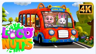 Wheels on the Bus | Popular Kids Rhymes | Fun Learning for Toddlers