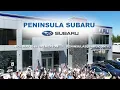 Peninsula Subaru is Closed on Sunday for Family Day