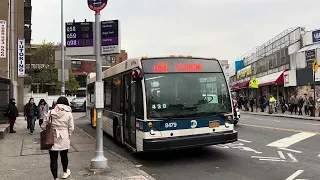 MTA NYCT 2016 NovaBus LFS Q58 Bus at Grand Blvd Queens Village Loan