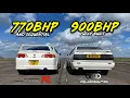 Download Lagu RAW POWER.. 900HP AUDI QUATTRO vs AWD 770HP HONDA INTEGRA