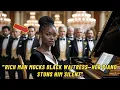 Download Lagu Rich Man Forces Black Waitress to Play Piano to Mock Her, But Her Talent Leaves Him Speechless