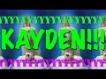 Download Lagu HAPPY BIRTHDAY KAYDEN! - EPIC Happy Birthday Song