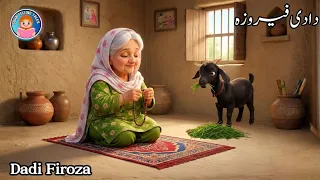 dadi firoza moral story new urdu kahani animated cartoon video magical fairy tale kahaniya 