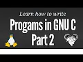 Learn GNU C for Linux - Variables
