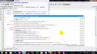 How to Create JComboBox using Java Applet and AWT in Netbeans