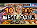 ULTIMATE FOOD TOUR ON WEST OAHU - 10 Best Foods in Hawaii s Forgotten Waianae Kapolei More