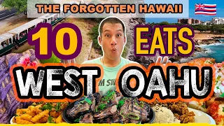ULTIMATE FOOD TOUR ON WEST OAHU - 10 Best Foods in Hawaii s Forgotten Waianae Kapolei More