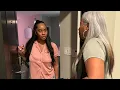 Flawless wakes up to her Mom knocking on the door needing to stay the night