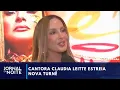 Download Lagu Cantora Claudia Leitte estreia nova turnê | Jornal da Noite