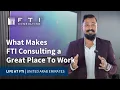 What Makes FTI Consulting a Great Place To Work in the UAE