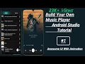 How To Make Music Player App In Android Studio Tutorial Read Songs From Phone Part - 1