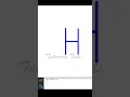 Code for Python Turtle Pattern H