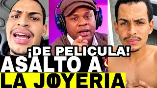 ¡DIOS MIO! JOYERO ORDENÓ ATRACAR JOYERIAS DE VILLA JUANA JOVEN SE GRABA Y TOLENTINO PIDE ACLARAR