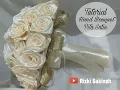 Download Lagu Bikin Apa? Cara membuat buket bunga pengantin dari pita satin │ DIY Hand Bouquet Wedding