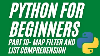Python Map Filter and List Comprehension