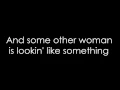 Melissa Etheridge - I'm The Only One (lyrics)